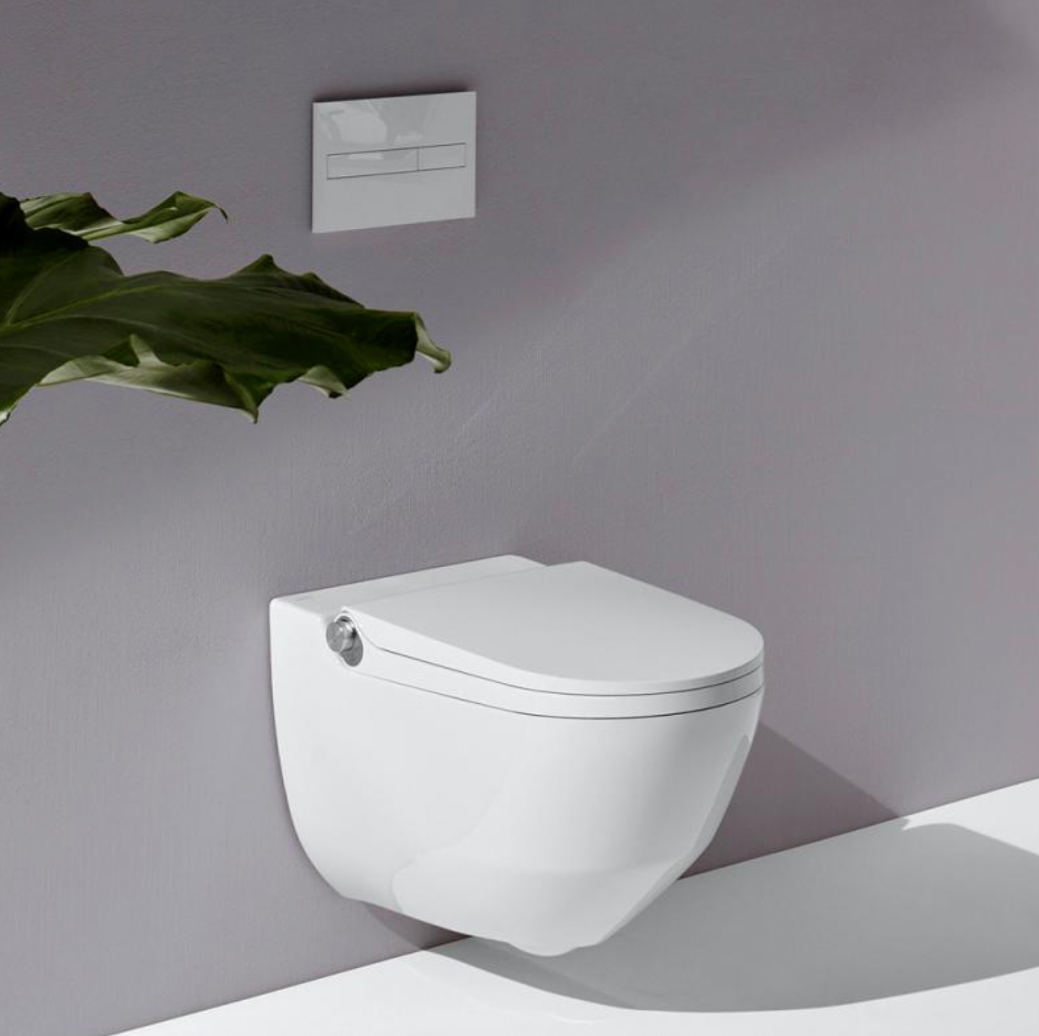 LAUFEN RIVA matt black / matt white