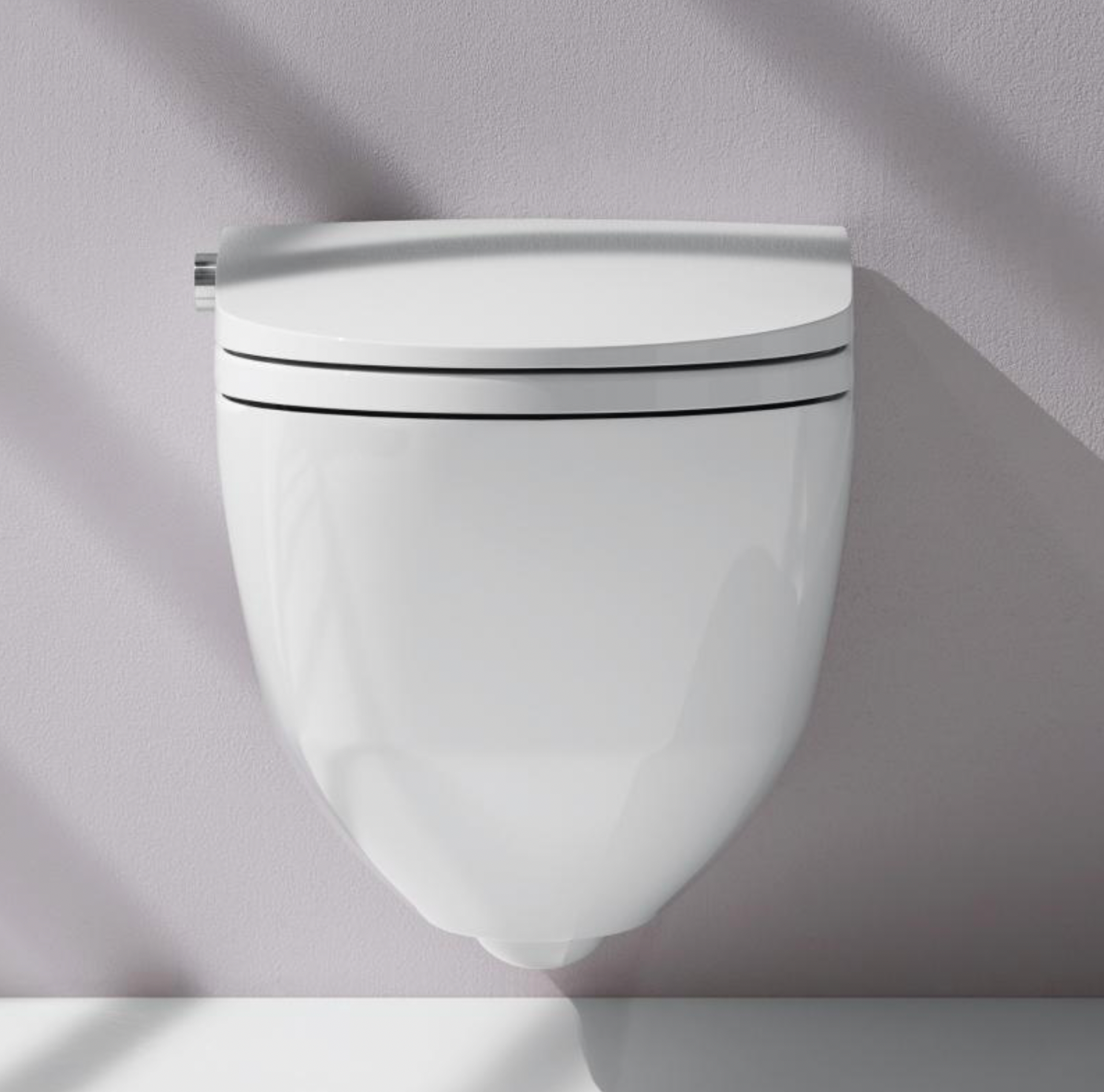 LAUFEN RIVA matt black / matt white