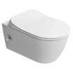 DURA Taharet Dusch WC inkl. Armatur + Sitz Toilette mit Bidet Funktion Spülrandlos