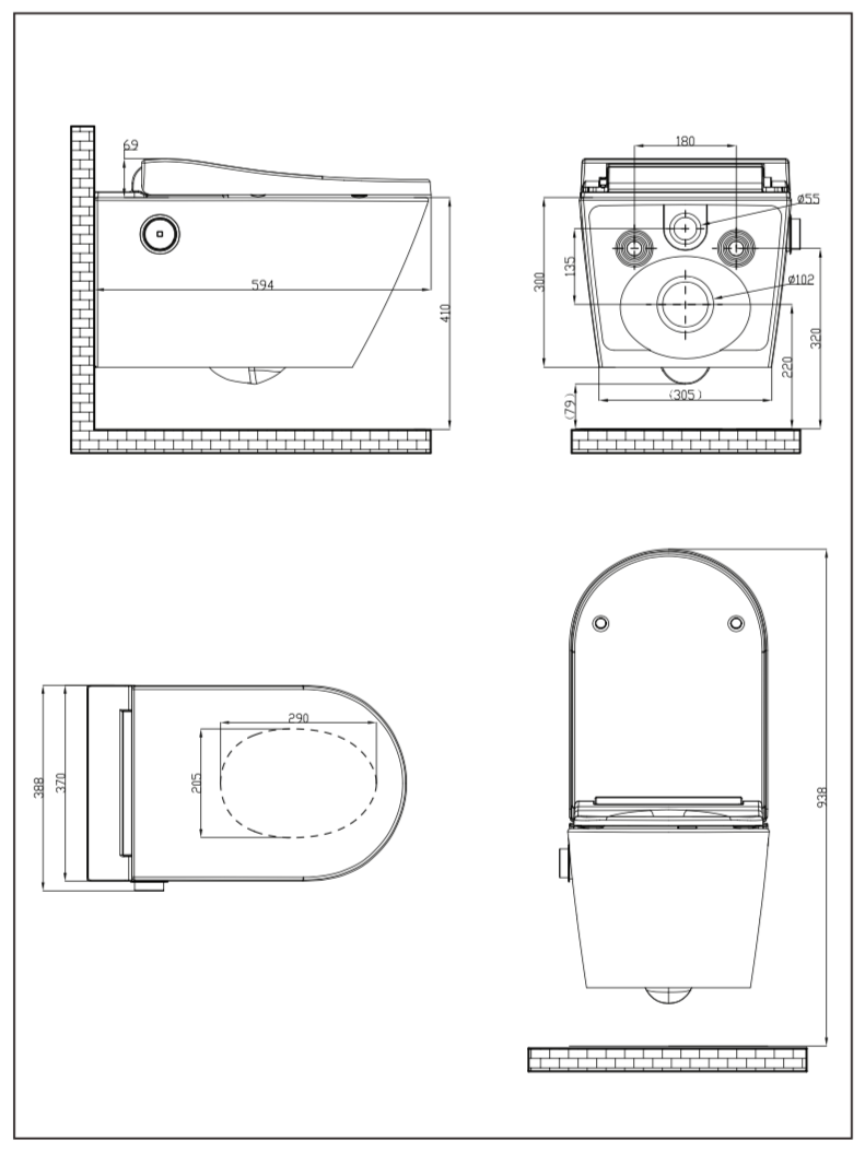 Popodusche PRO 3.0