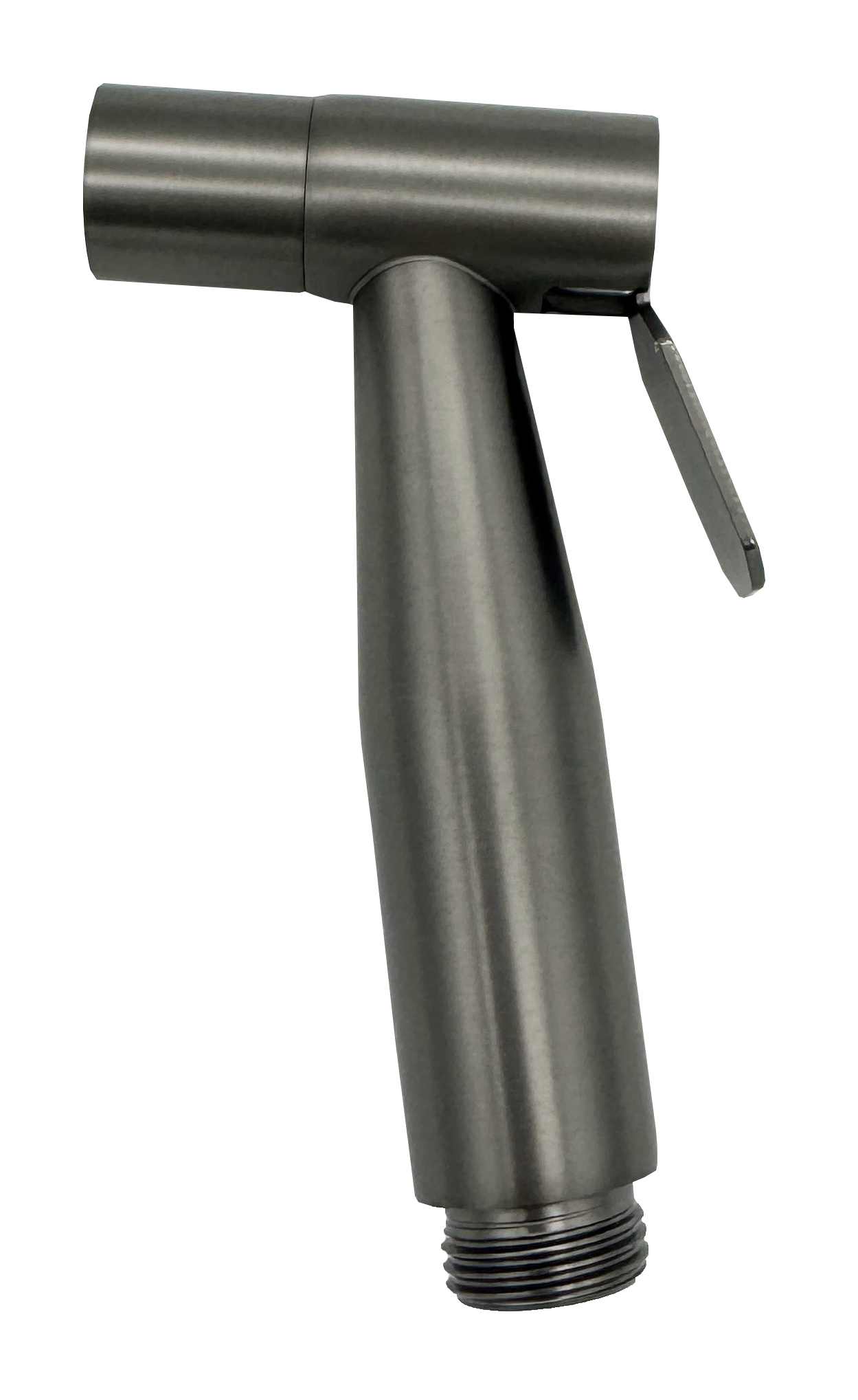 Handbrause - SHATTAF - Gunmetal Grau Edelstahl - Set inkl. Halter und Schlauch