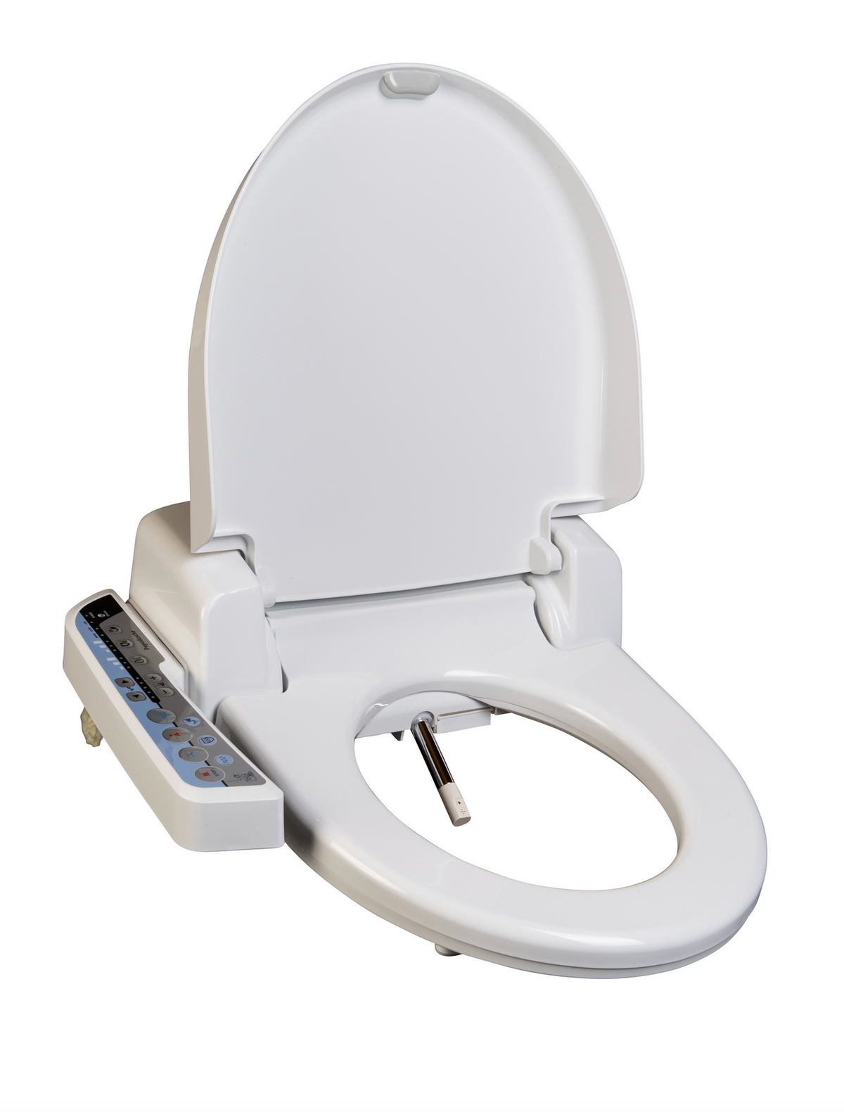 Popodusche® NB09 - Dusch WC Aufsatz - Bidet Douche Intime - Chauffé + Sèche-cheveux