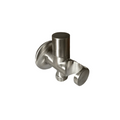 Edelstahl Handbrause Wandhalter mit Stopphahn