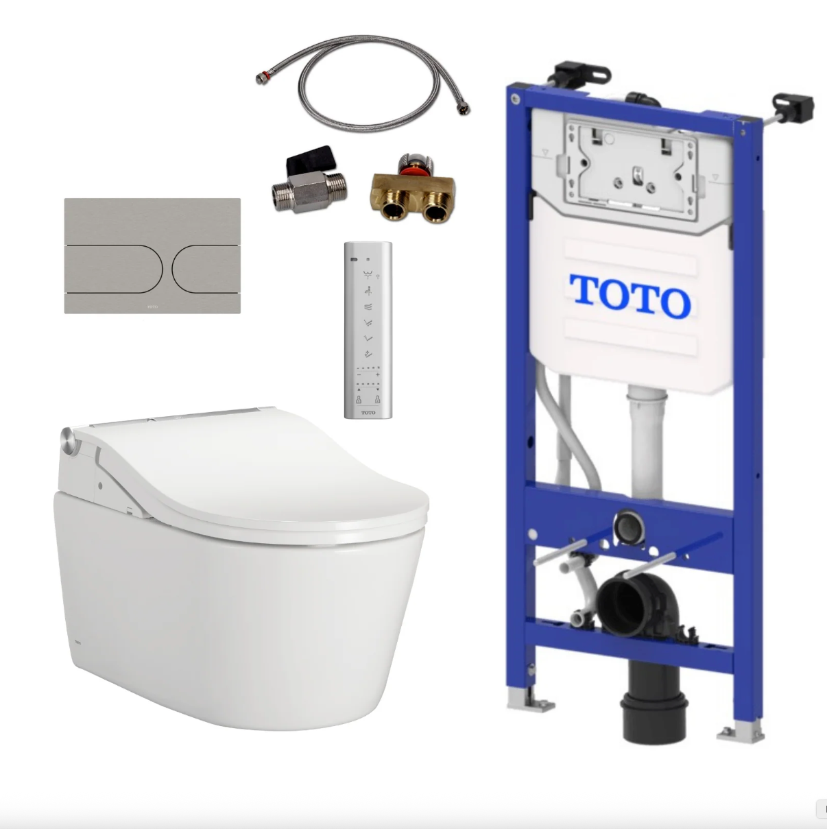 TOTO Washlet RW auto flush Dusch-WC  Komplettset